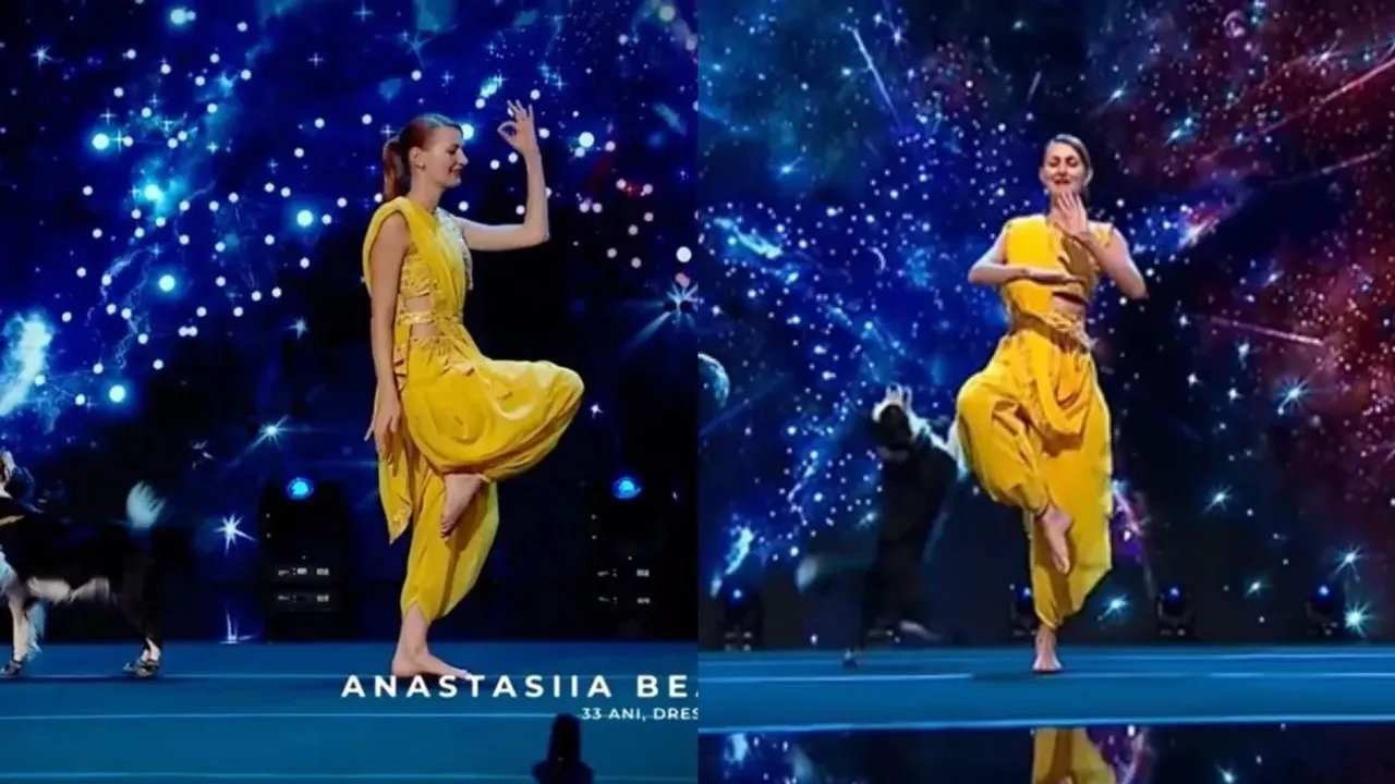shiv tandav, Foreigner woman doing shiv tandav, reality show, Dance show, Trending News, weird news, off beat news viral video, social media viral videos, foreigner,