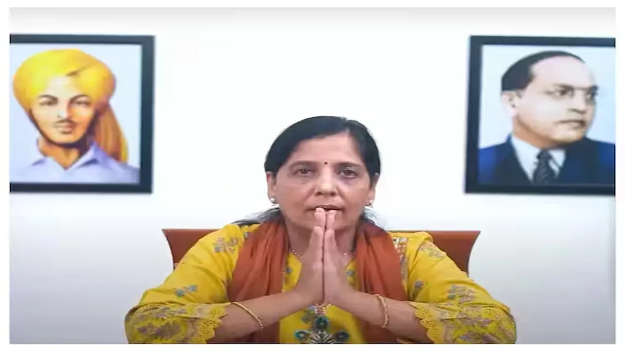 arvind kejriwal,arvind kejriwal wife sunita,press conference on kejriwal arrest,cm kejriwal arrest