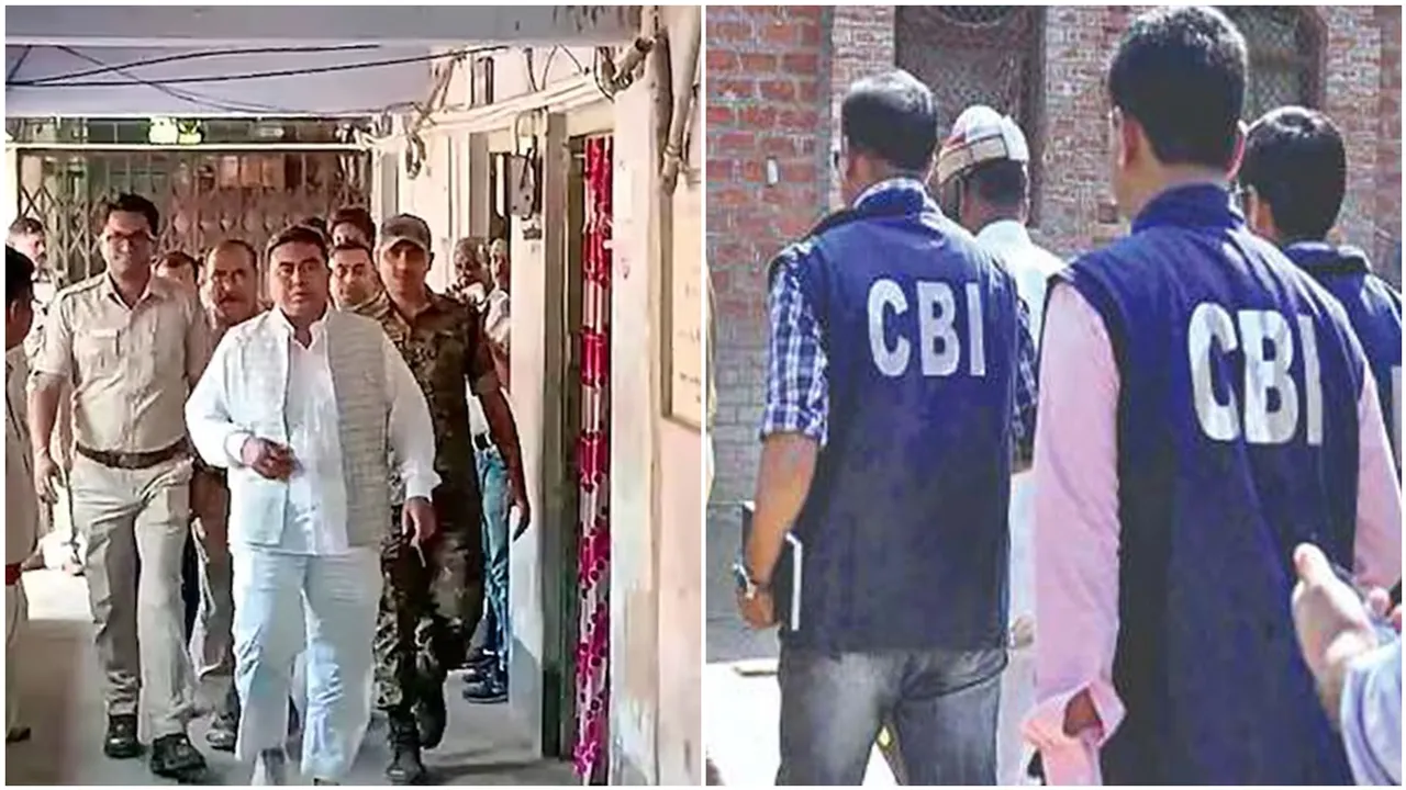 Cbi raid sandeshkhali shahjahan sheikhs residence ed raids several area at kolkata