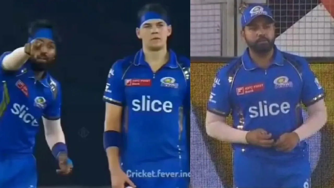 Hardik Pandya, Rohit Sharma, GT vs MI, Mumbai Indians