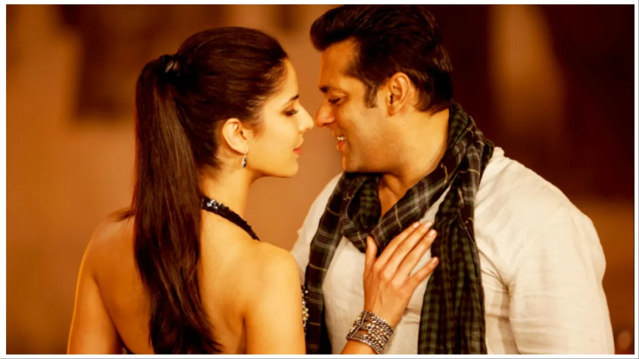 Salman Khan and Katrina Kaif in a still from Ek Tha Tiger.