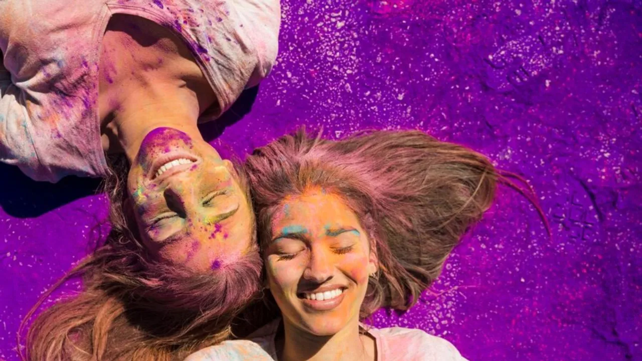 how to make DIY holi colors at home