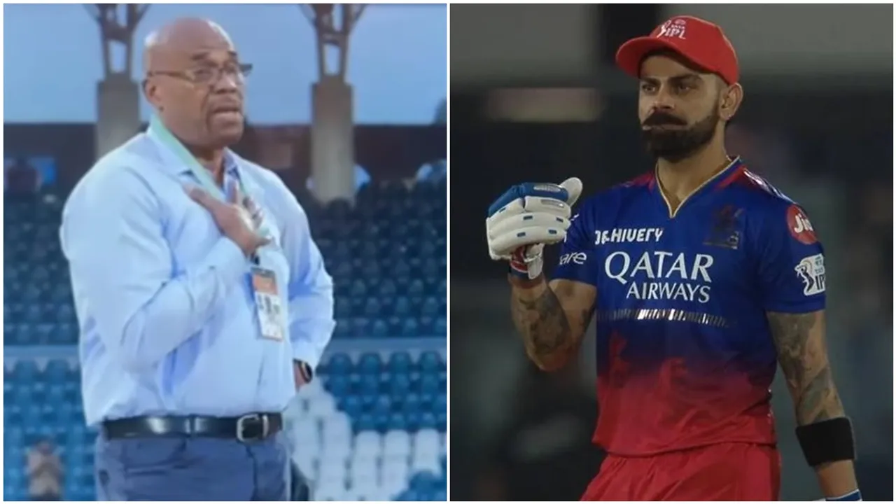 Ian Bishop, Virat Kohli