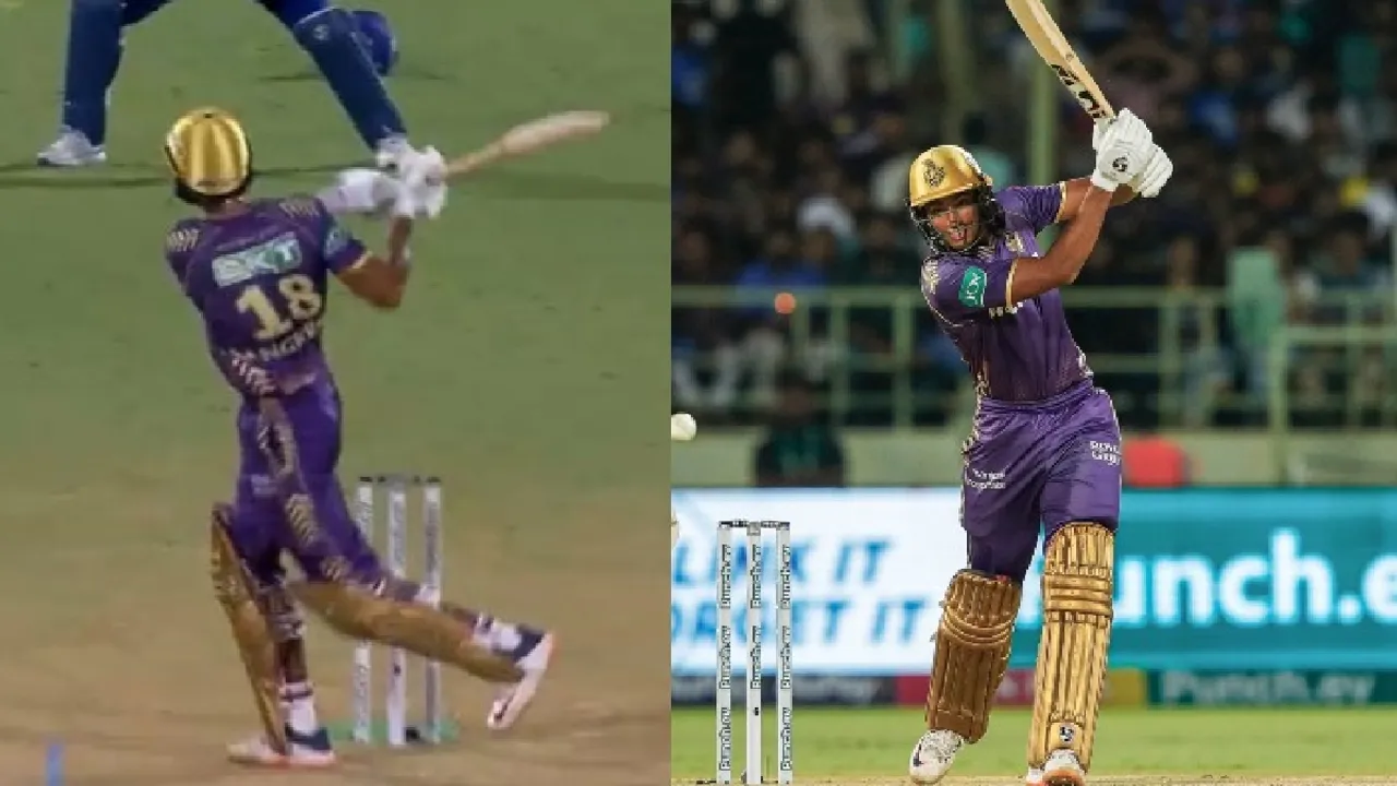 Angkrish Raghuvashi against Delhi Capitals, KKR vs DC
