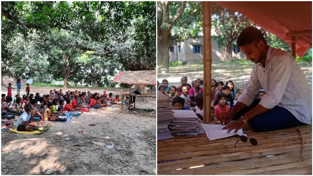 Toto driver gives Free tuition to poor students, Toto Driver Teacher, Toto Driver Teacher in Malda, Toto driver Free tuition class, ধ্রুব দাস, টোটো চালক, টোটো চালক ধ্রুব মাস্টারের ক্লাস, গরিবদের বিনামূল্যে শিক্ষাদান, ধ্রুব মাস্টারের ক্লাস"