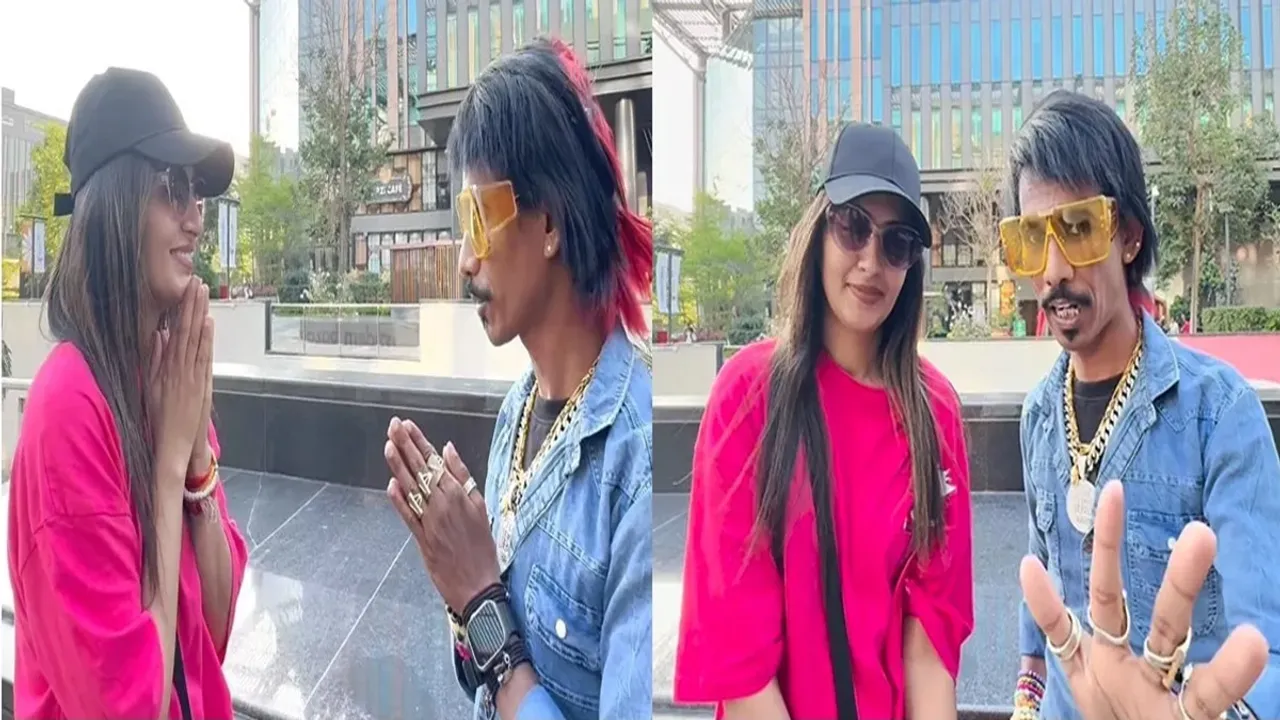 "Vada Pav Girl, Viral Vada Pav Girl, Delhi ki Viral Vada Pav Girl, Dolly Chaiwala, Dolly Chaiwala video, Dolly Chaiwala viral video, Delhi's Famous Vada Pav Girl, Chandrika Gera Dixit, viral video, viral news, trending news, Dolly Chaiwala Met Delhi's Famous Vada Pav Girl,