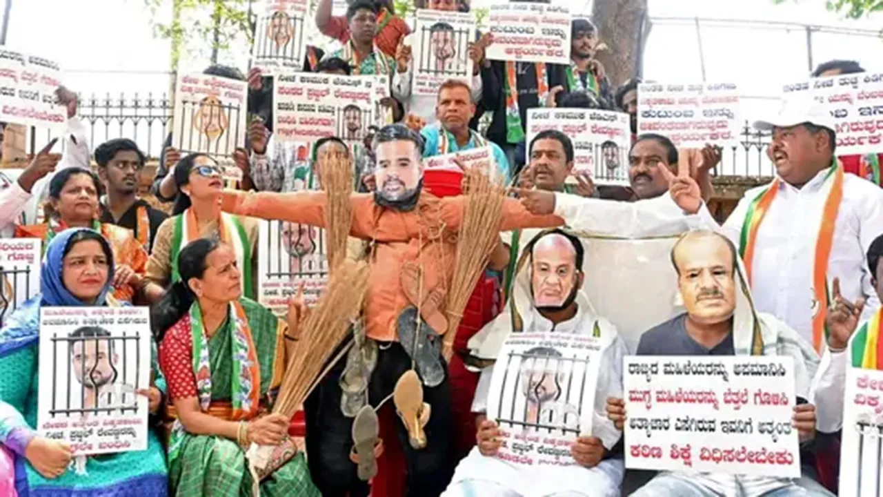 Prajwal Revanna,HD Kumaraswamy,obscene video case,Janata Dal (Secular),JD(S) MP Prajwal Revanna,Karnataka chief minister
