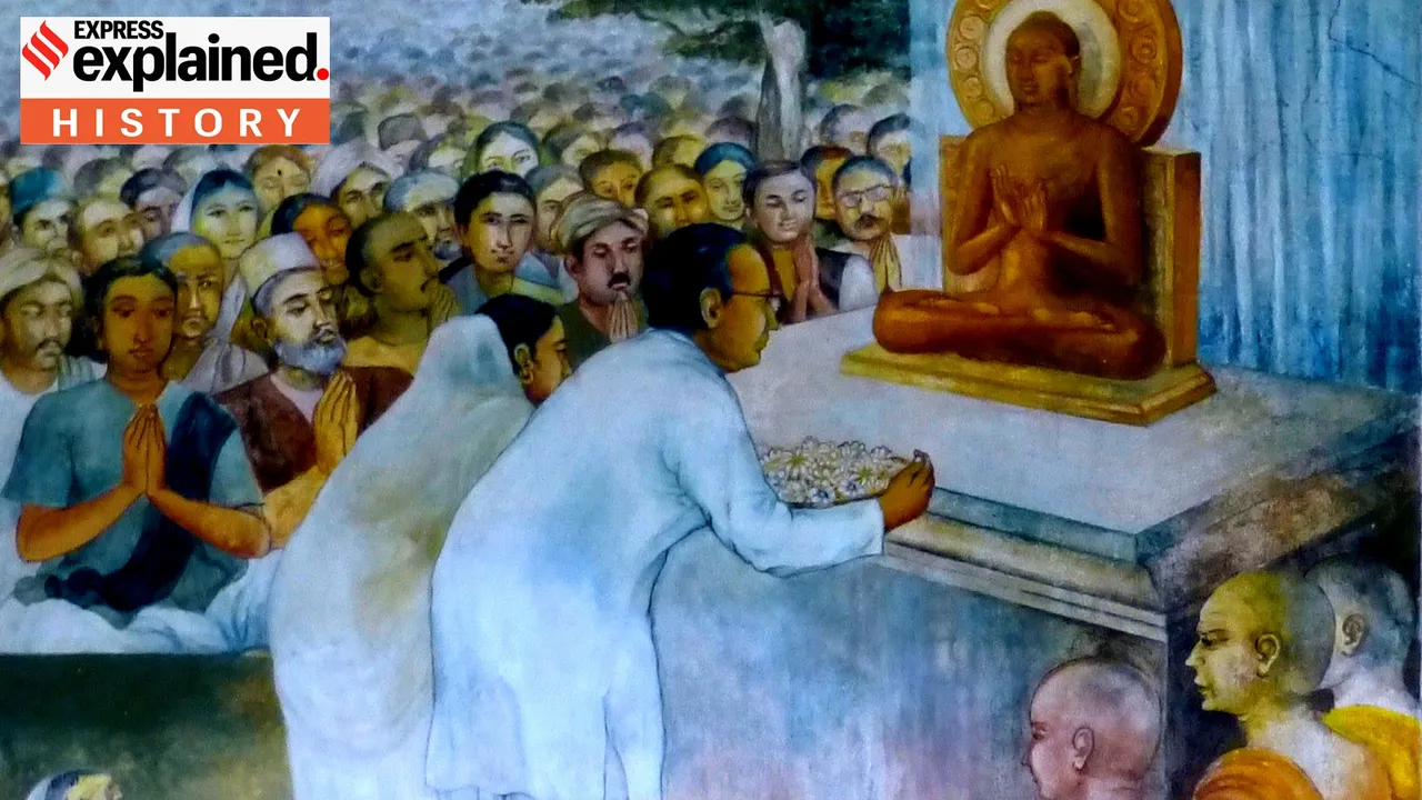Dr Ambedkar, his wife Savita, Buddhism