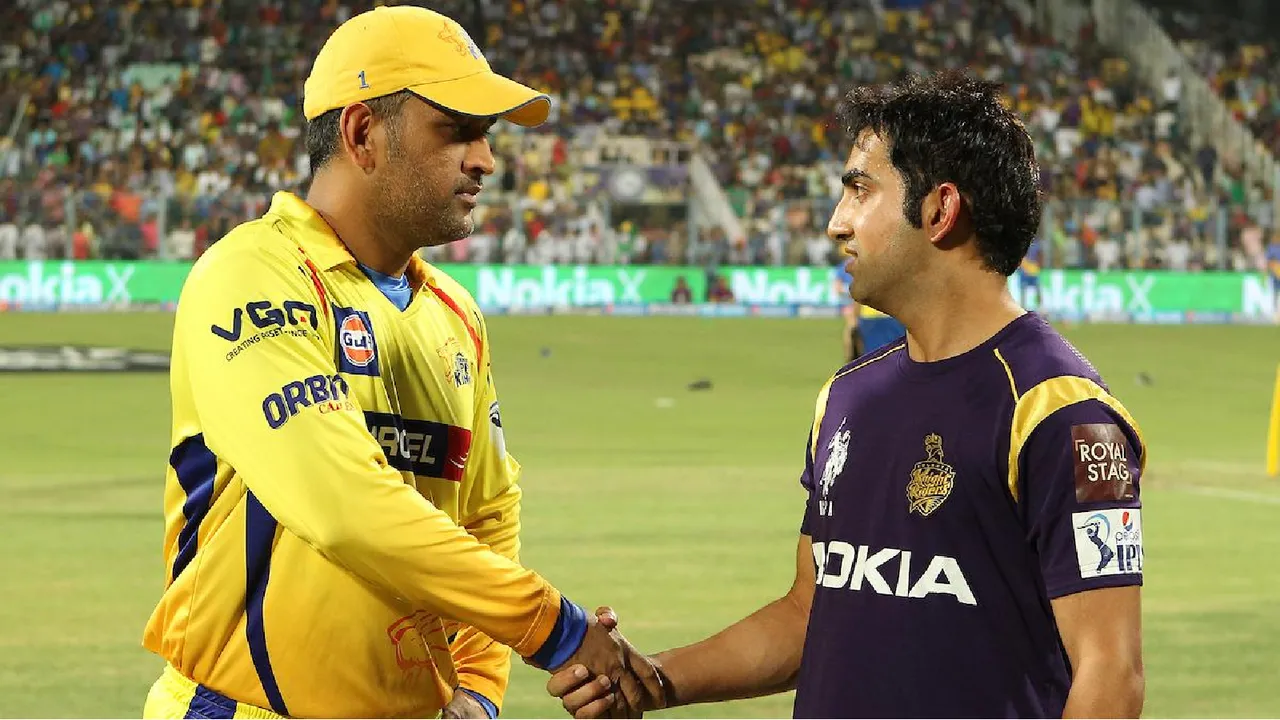Gautam Gambhir, MS Dhoni