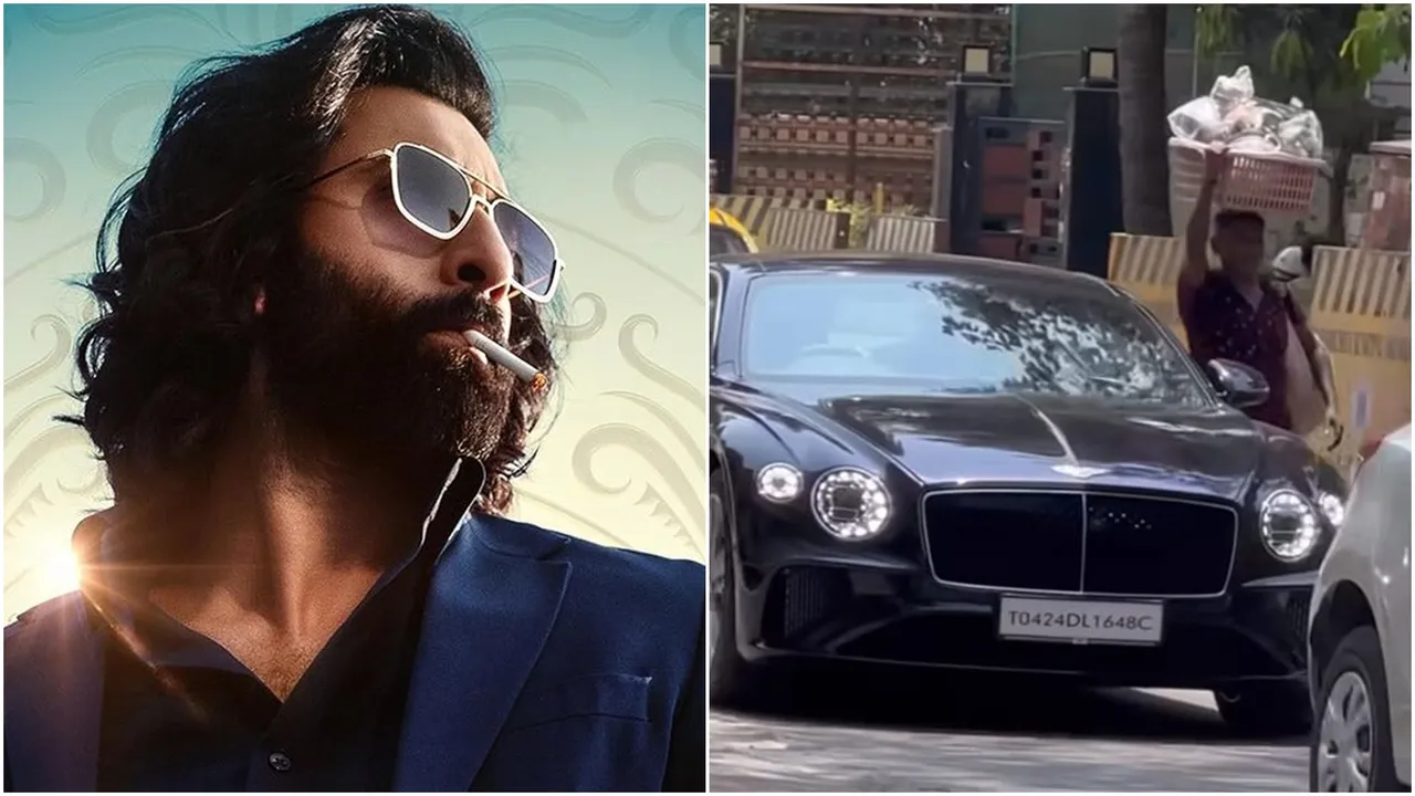 A recently surfaced video showcases Bollywood actor Ranbir Kapoor's latest acquisition, a dark sapphire blue Bentley Continental GT V8