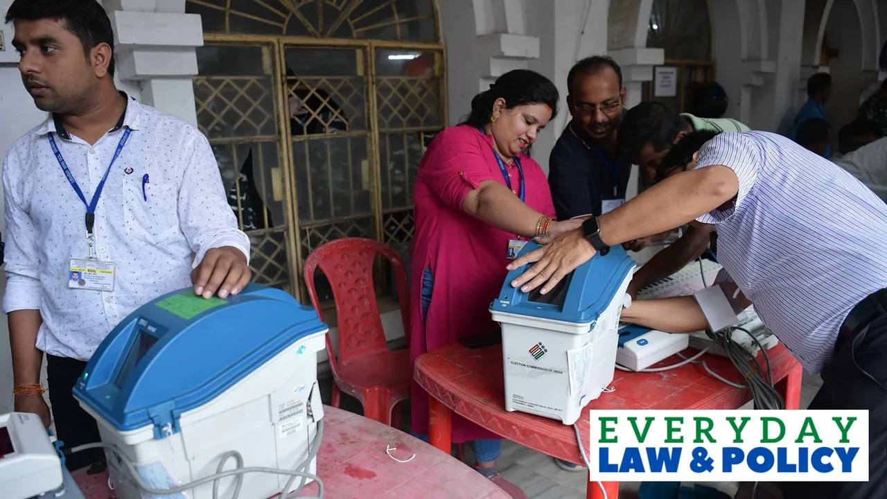 Polling officers, VVPAT machines