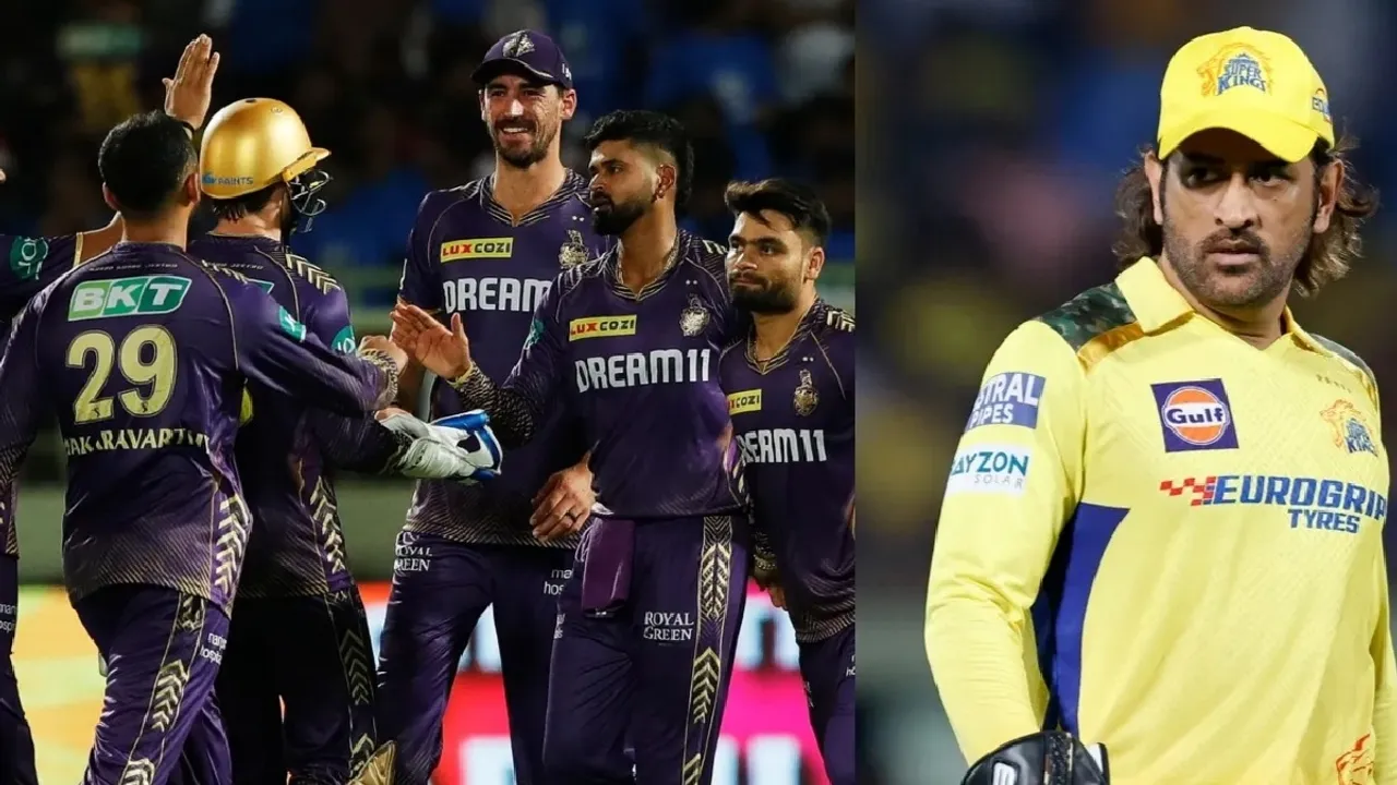 csk vs kkr Playing 11