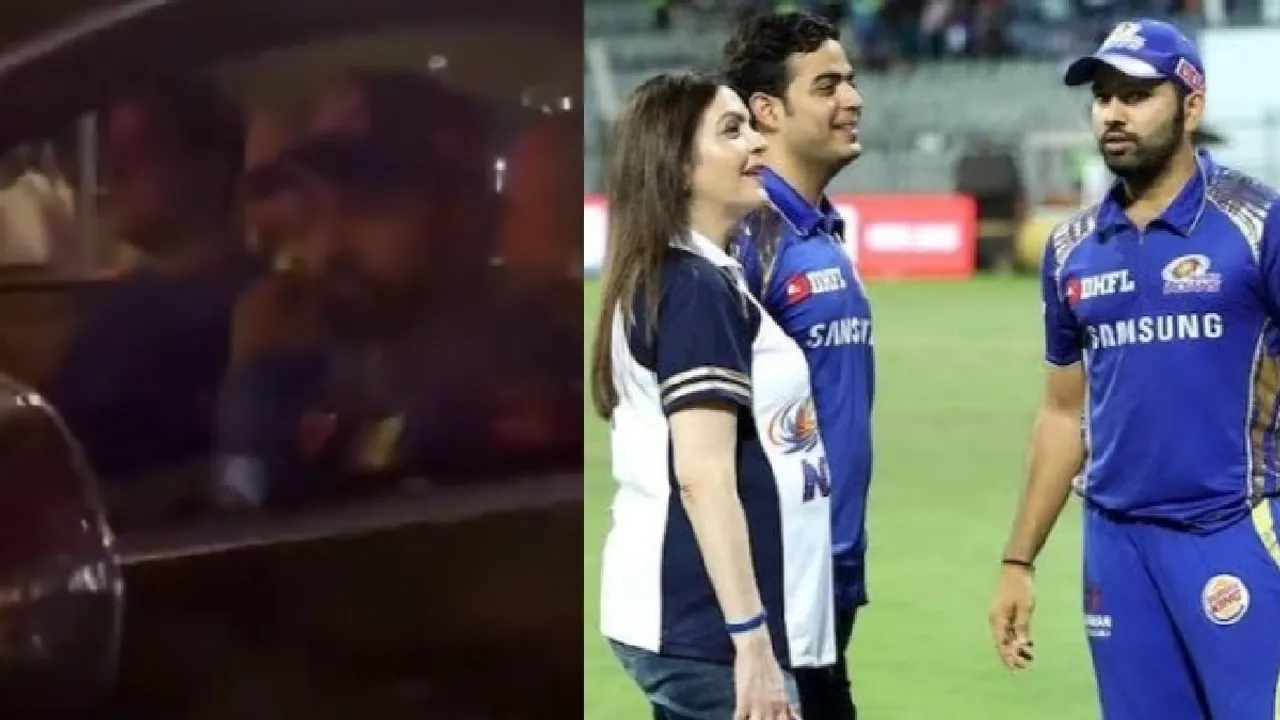 Rohit Sharma, Akash Ambani, Mumbai Indians, IPL