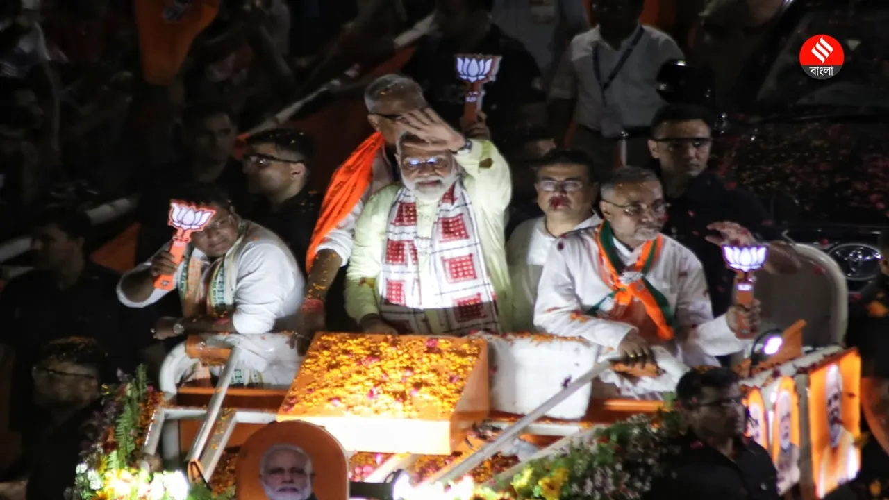 Lok sabha election 2024 bjp narendra modi kolkata road show