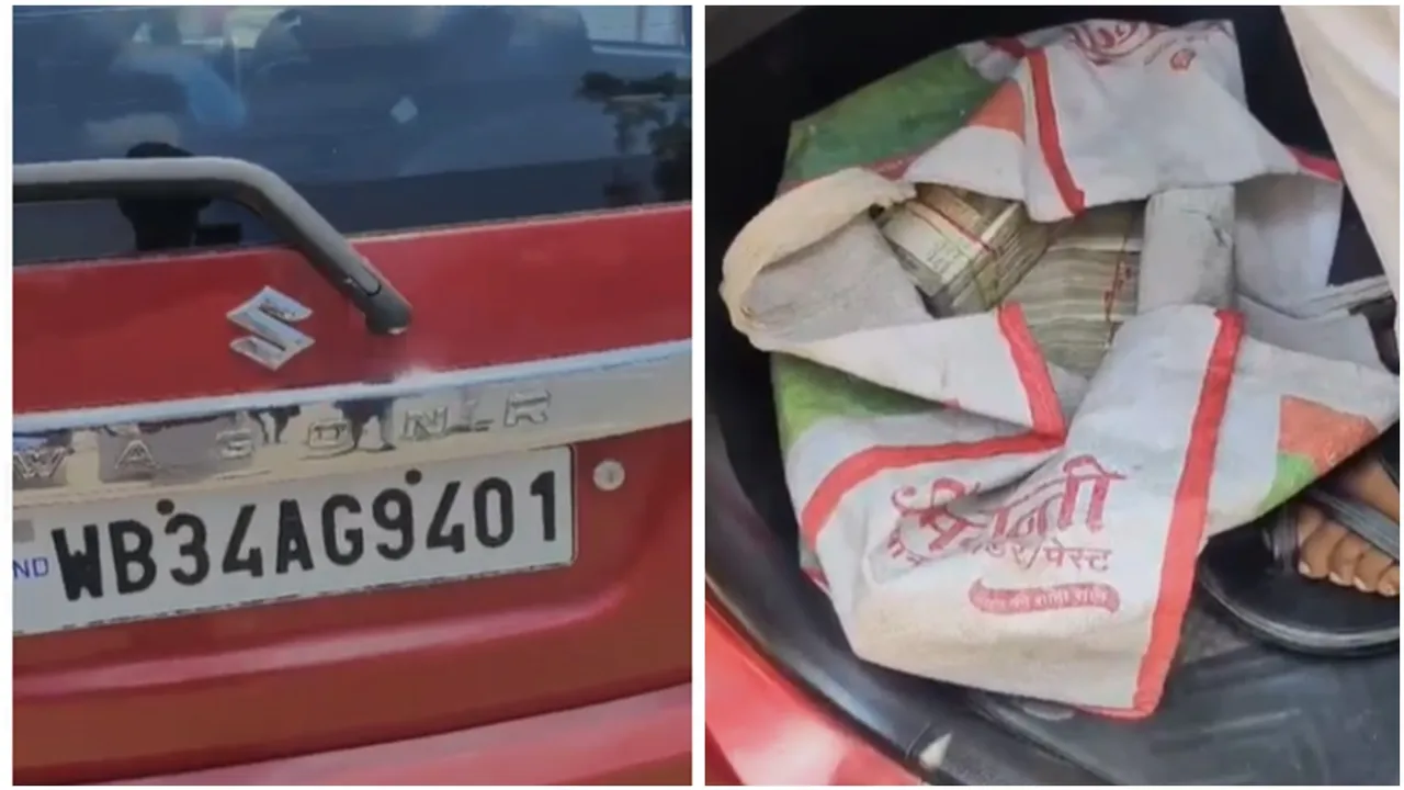 huge cash seized from bjp leader in ghatal