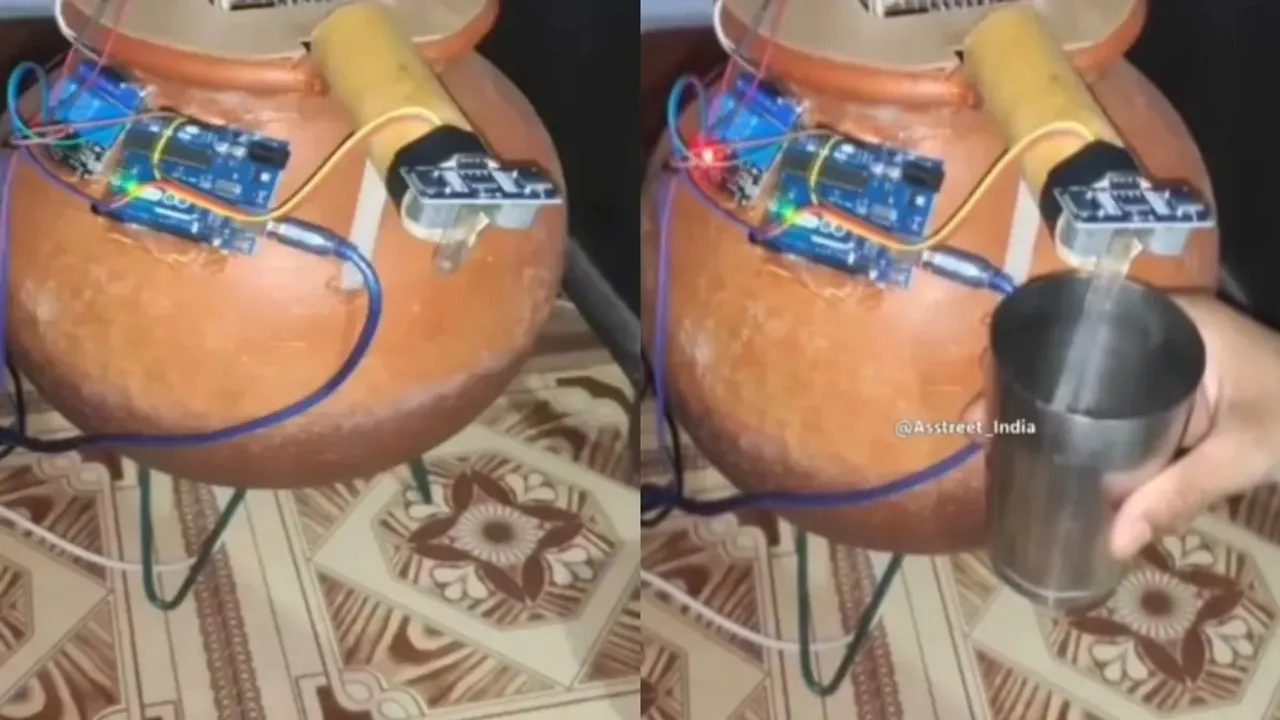Viral Video, Viral on Social Media, Automatic water pitcher, Viral News, Bizarre Video, Viral