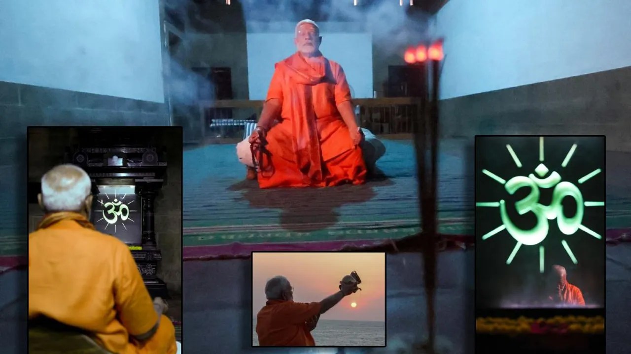 Narendra Modi meditation