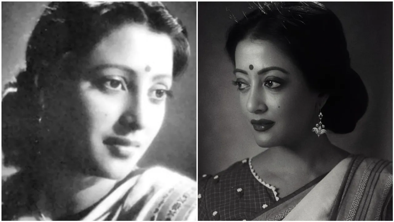 Suchitra sen and raima sen together