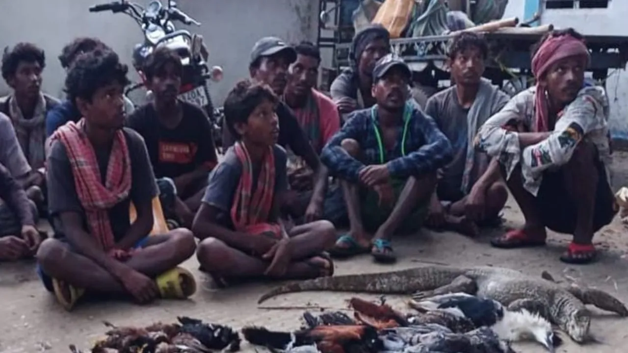 30 arrested in purba bardhaman for killing wildlife and birds