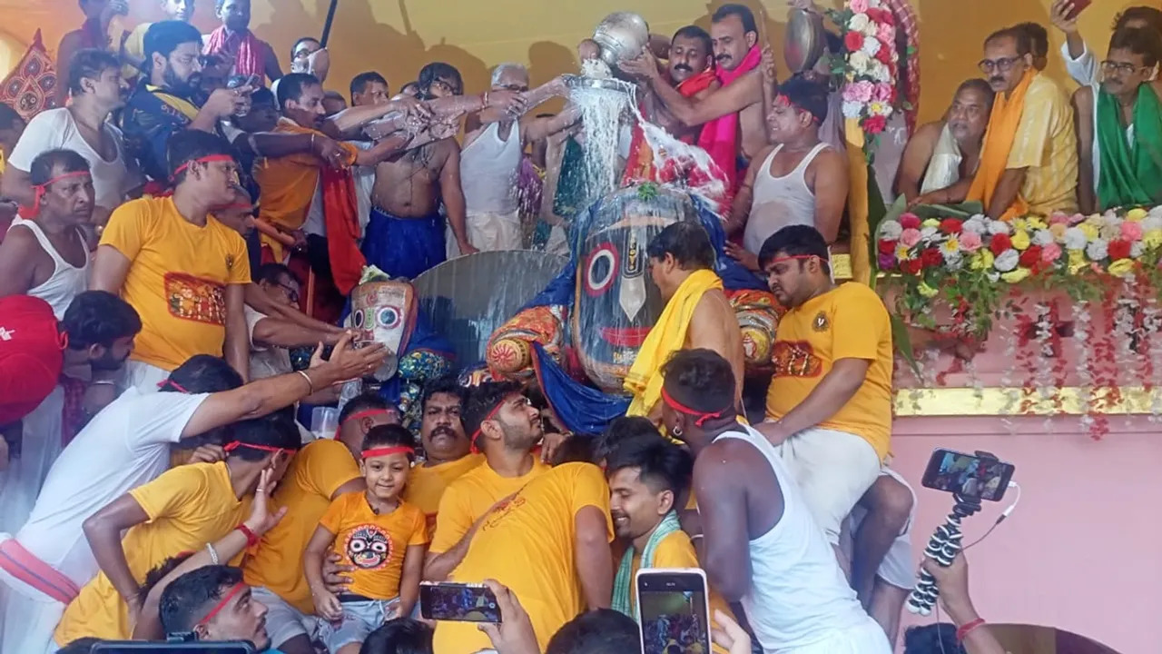 Jagannath Dev Snan Yatra Utsav 2024 Mahesh Lord Jagannath Temple