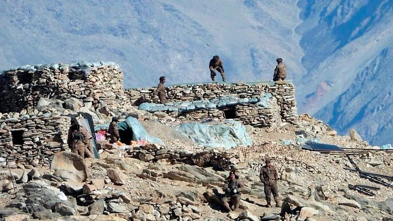 Five soldiers of the Indian Army were swept away in flash flood near LAC in Ladakh. (Representational Photo)