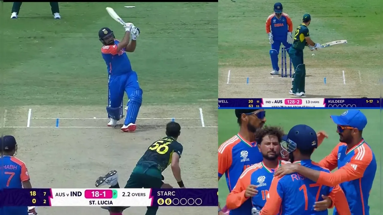 IND vs AUS T20 World Cup Match Highlights