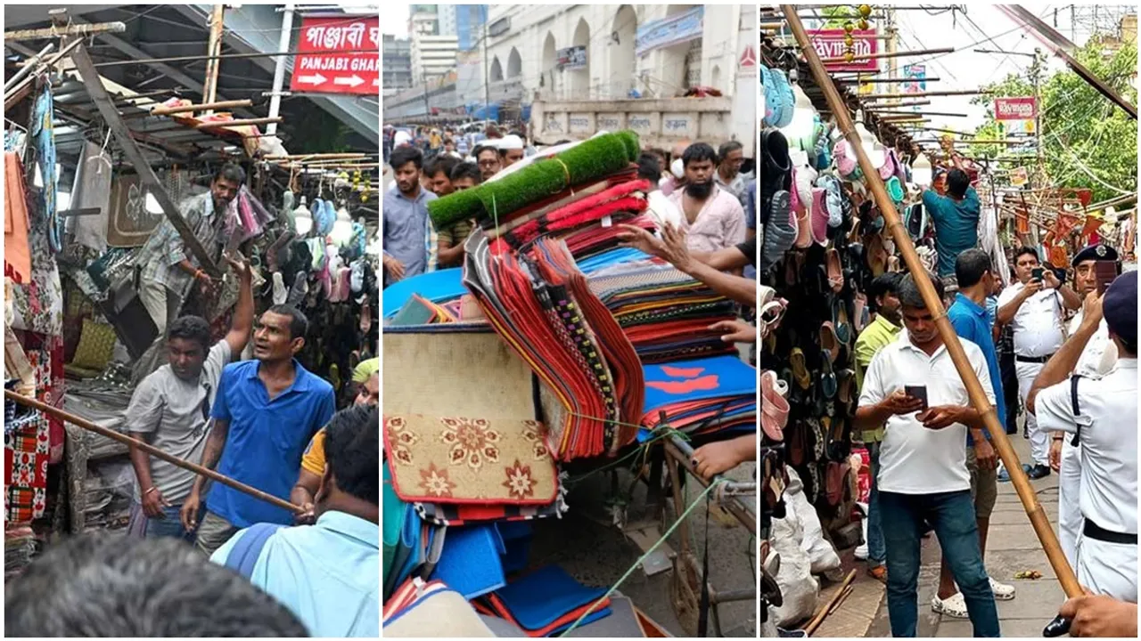 Demands for an end to arbitrary evictions of hawkers, হকার উচ্ছেদ