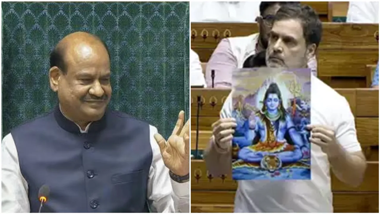 Om Birla, Rahul Gandhi, Parliament