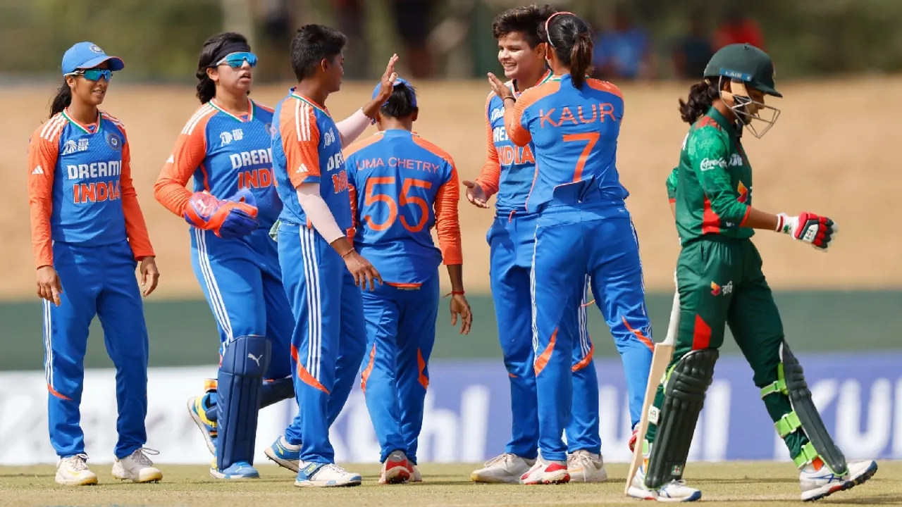 India Women vs Bangladesh Women Women's Asia Cup Semi Final Match Highlights:
