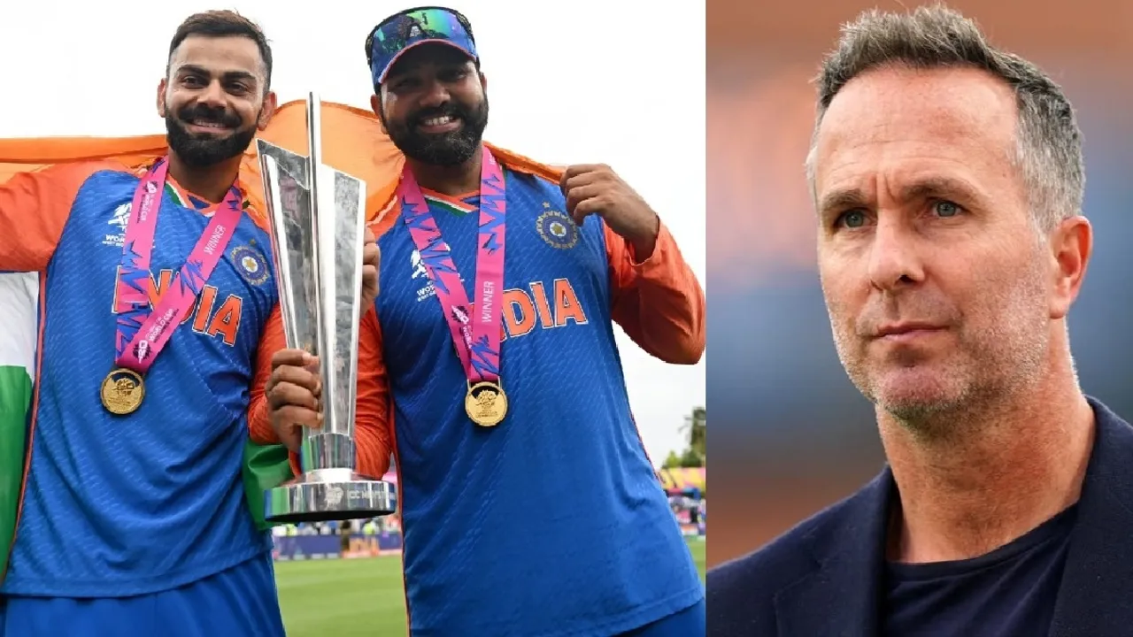 michael vaughan on Kohli Rohit