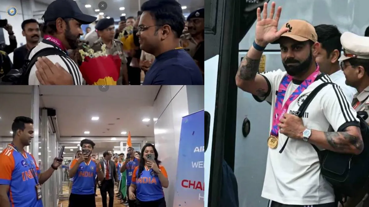 team india back in india