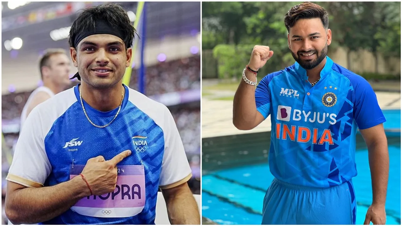 Neeraj Chopra, Rishabh Pant, নীরজ চোপড়া, ঋষভ পন্থ,