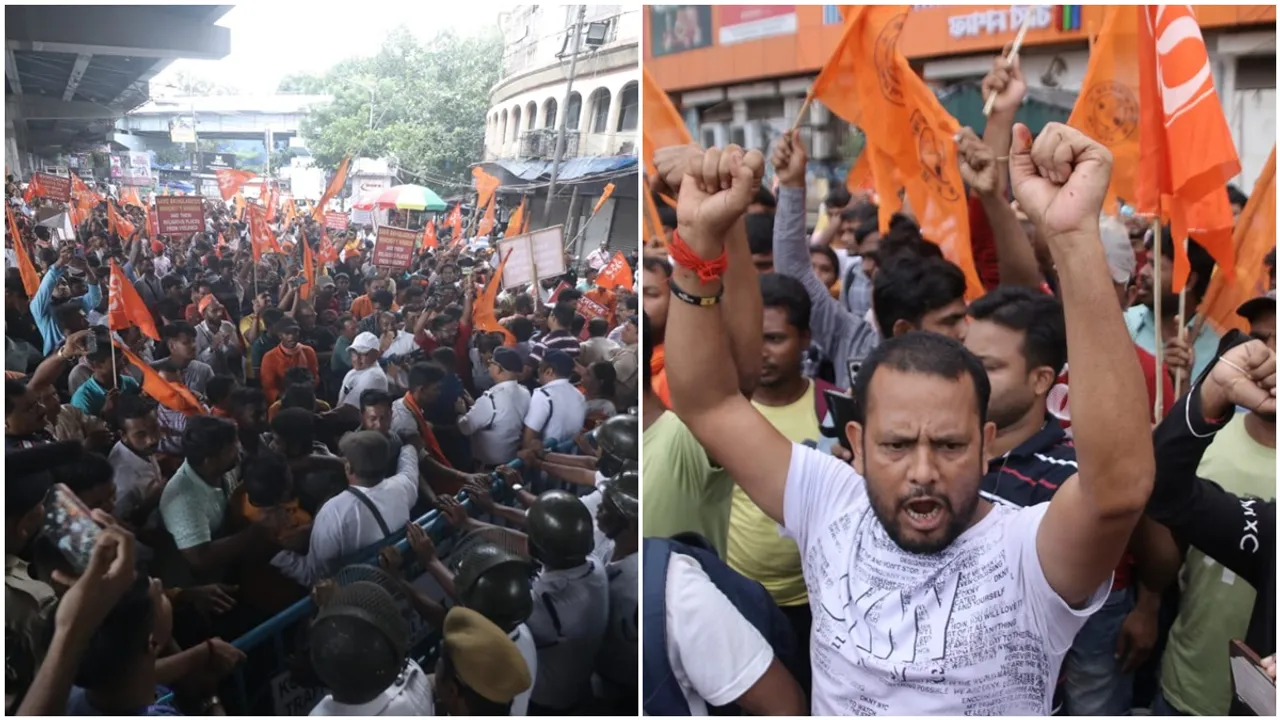 Kolkata, Hindu Jagran Manch, Minority Hindus ,Hindu Jagran Mancha Protest,