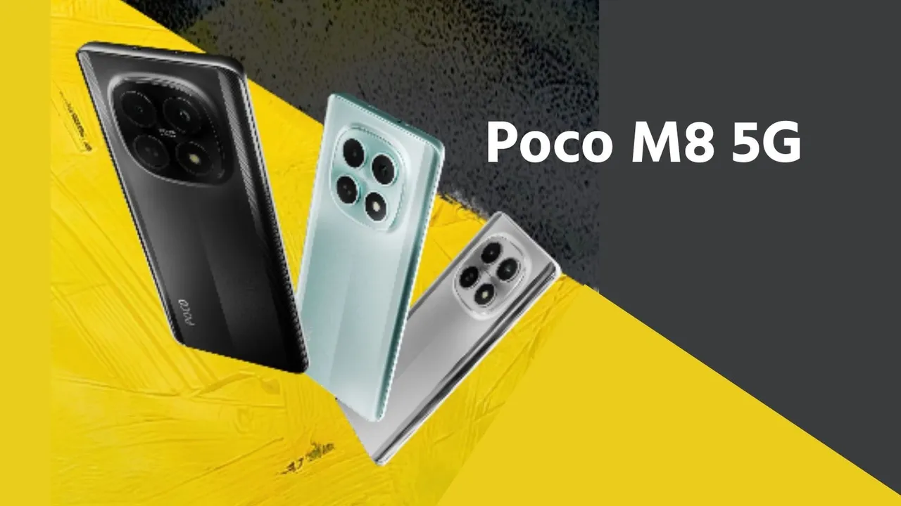 POCO M8 5G Launch | POCO M8 5G Launched in India in Gujarati | POCO M8 5G Price