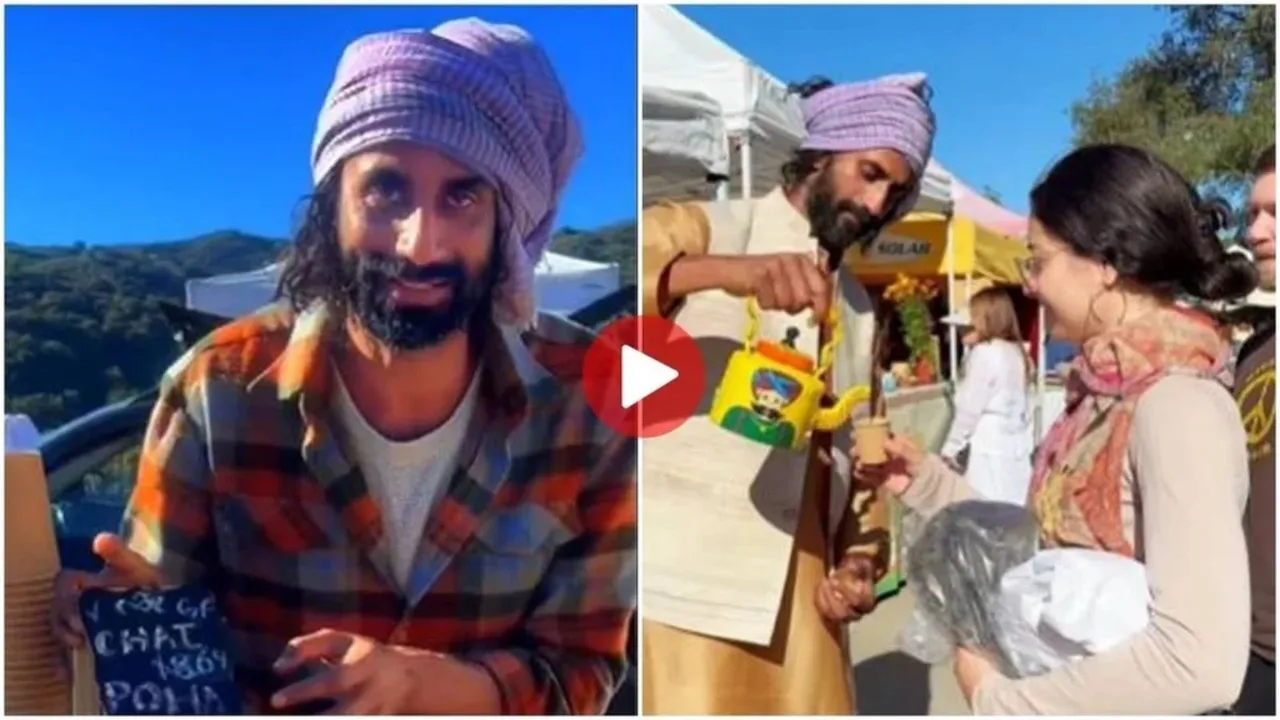 Prabhakar Prasad Tea Viral Video In los angeles