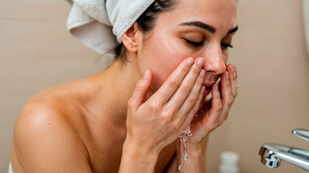 Which type of water is best for face wash