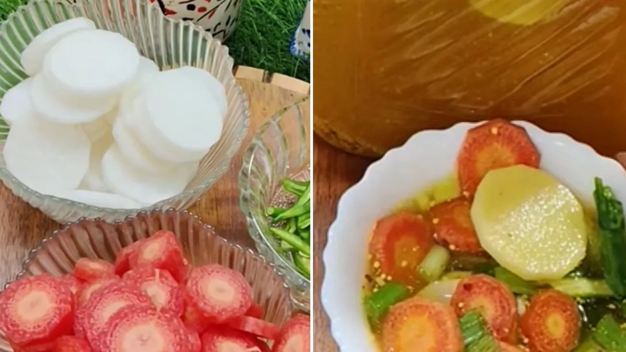 mooli gajar achar recipe