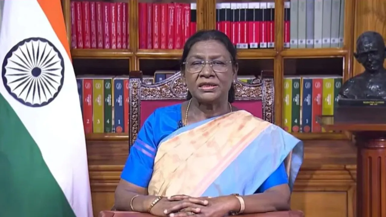 Droupadi murmu addresses nation