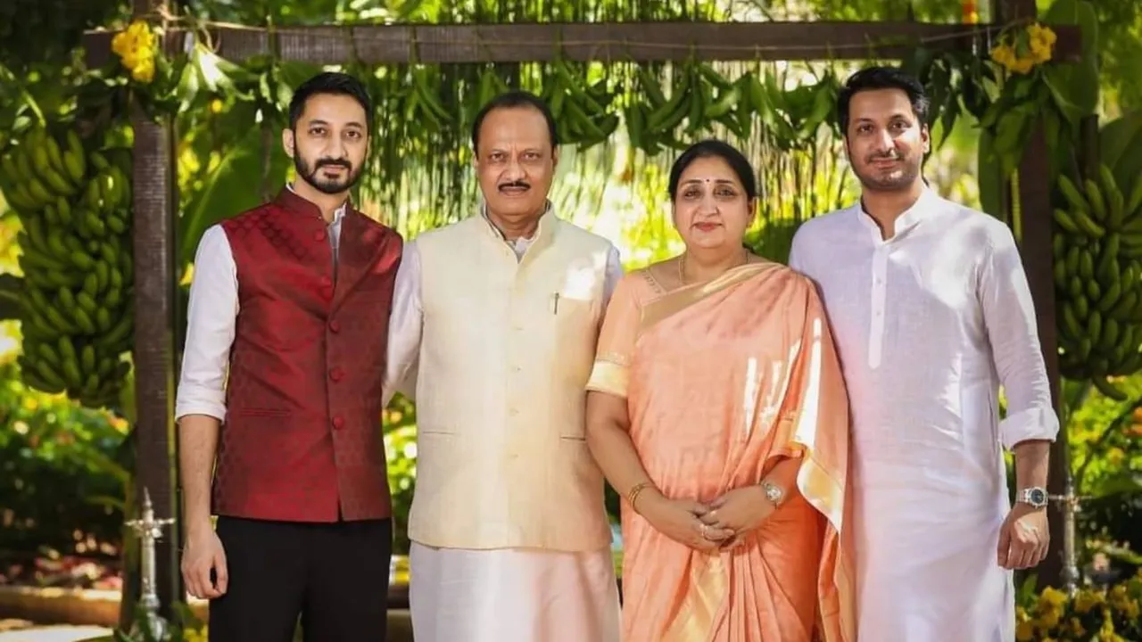ajit pawar family