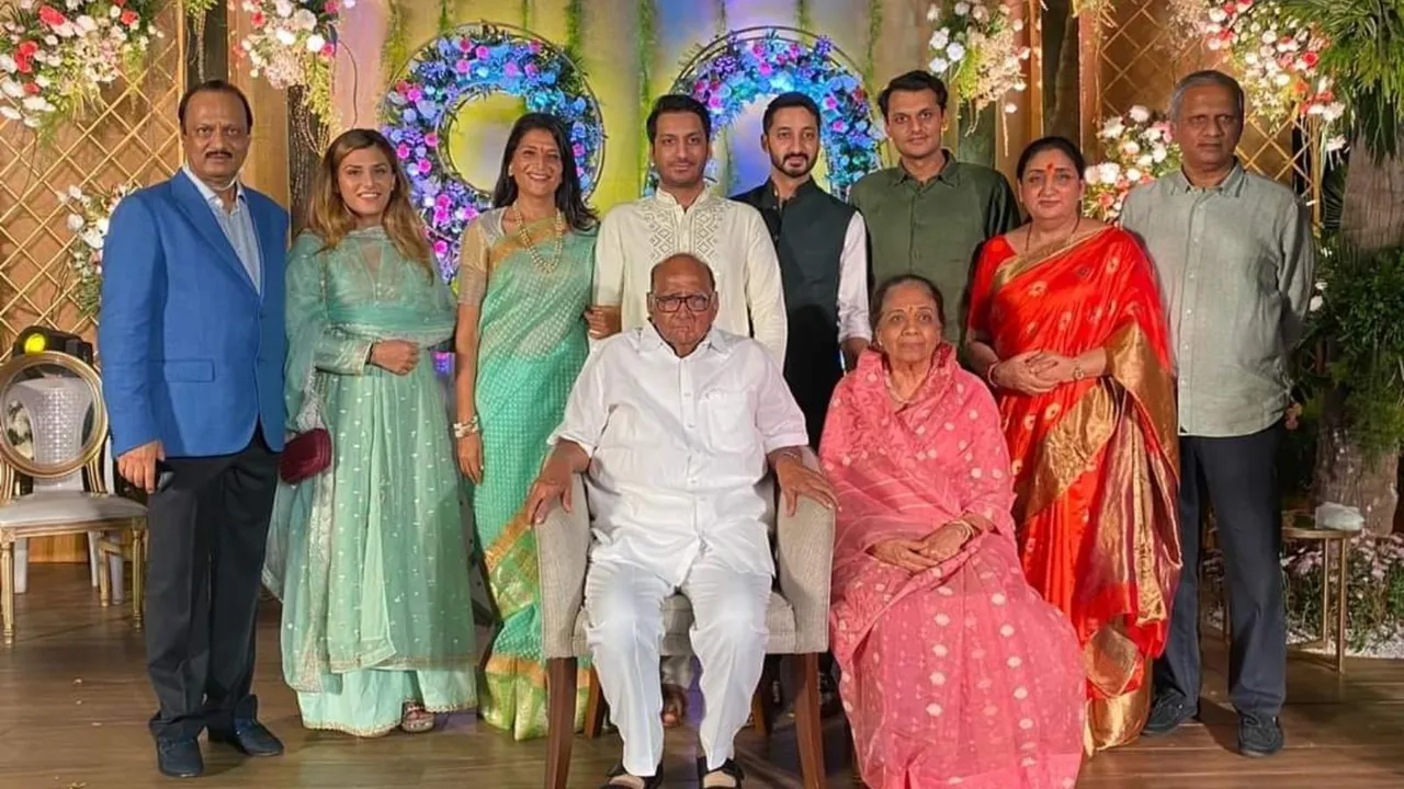 ajit pawar family tree