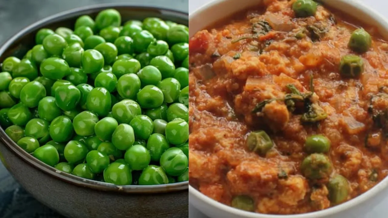 Matar Bhurji recipe in gujarati