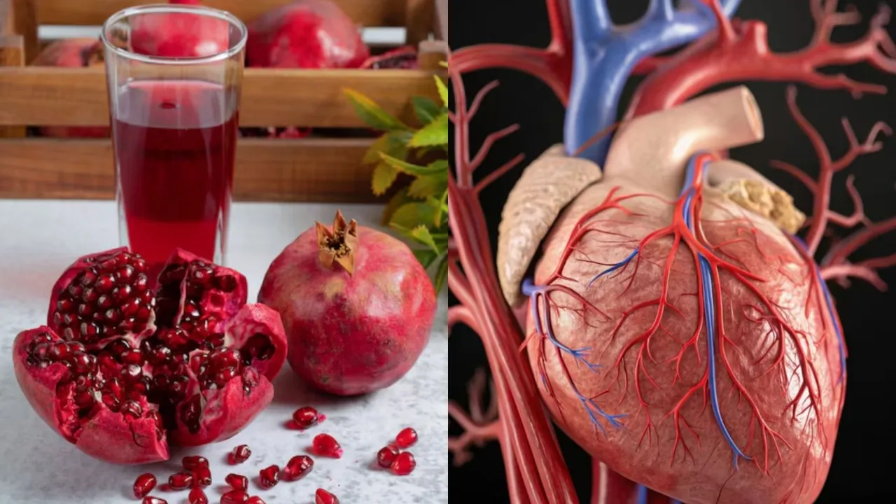 pomegranate juice for artheries