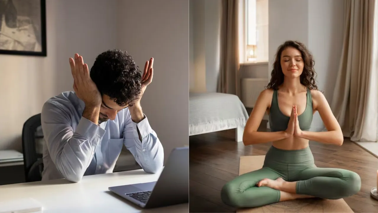 Yoga to relieve fatigue and stress