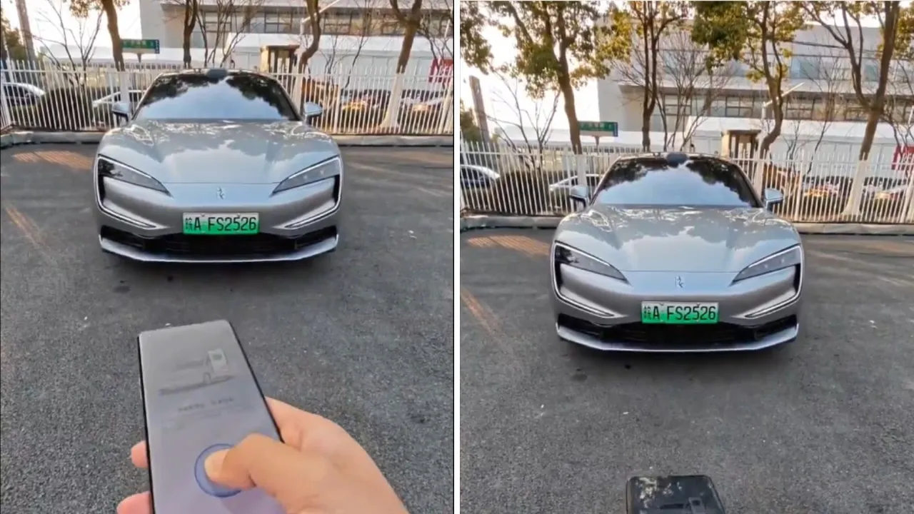 Byd Yangwang u7 Car Dance Video Viral