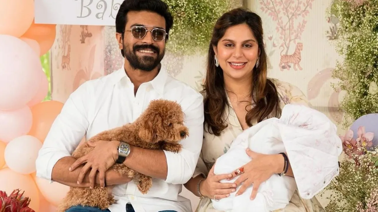 Ram Charan Upasana welcome twins