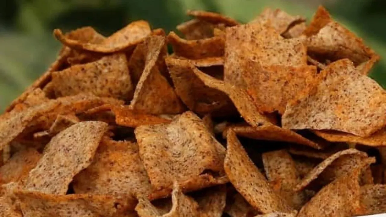 ragi chips at home