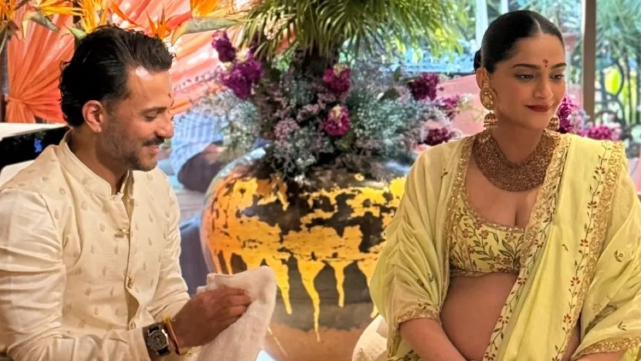 Sonam Kapoor godh bharai ceremony