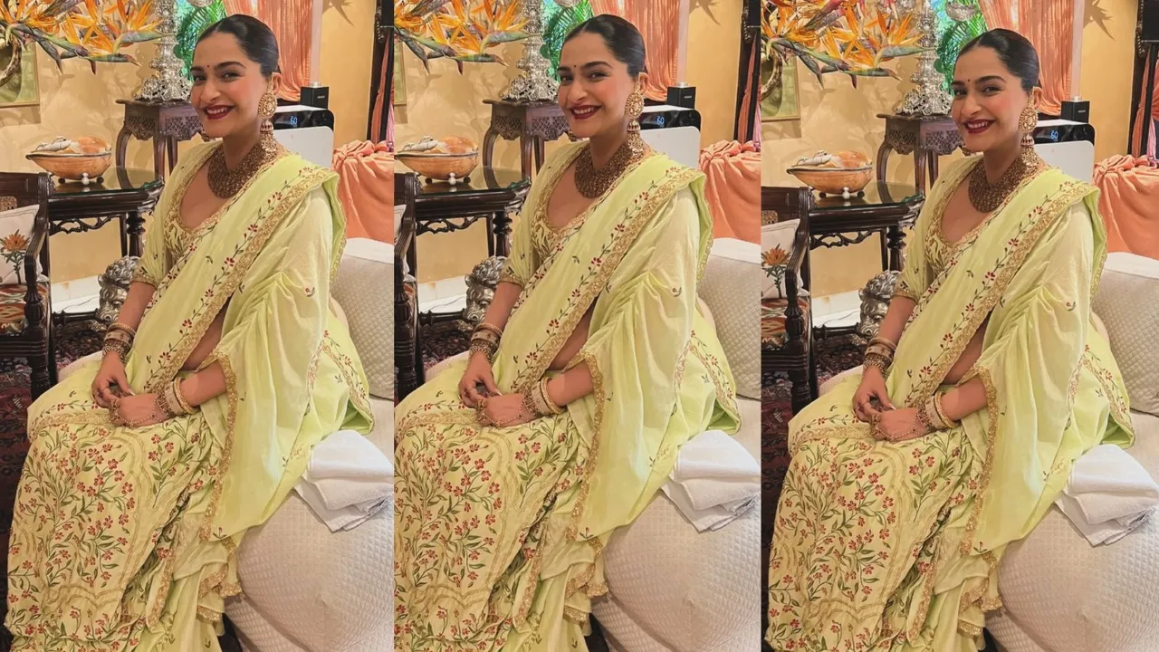 Sonam Kapoor godh bharai ceremony pics