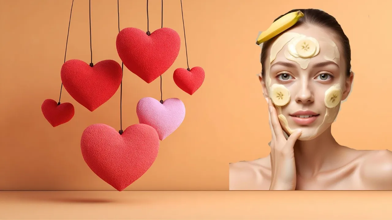Valentines Day special Skincare Banana Face Pack