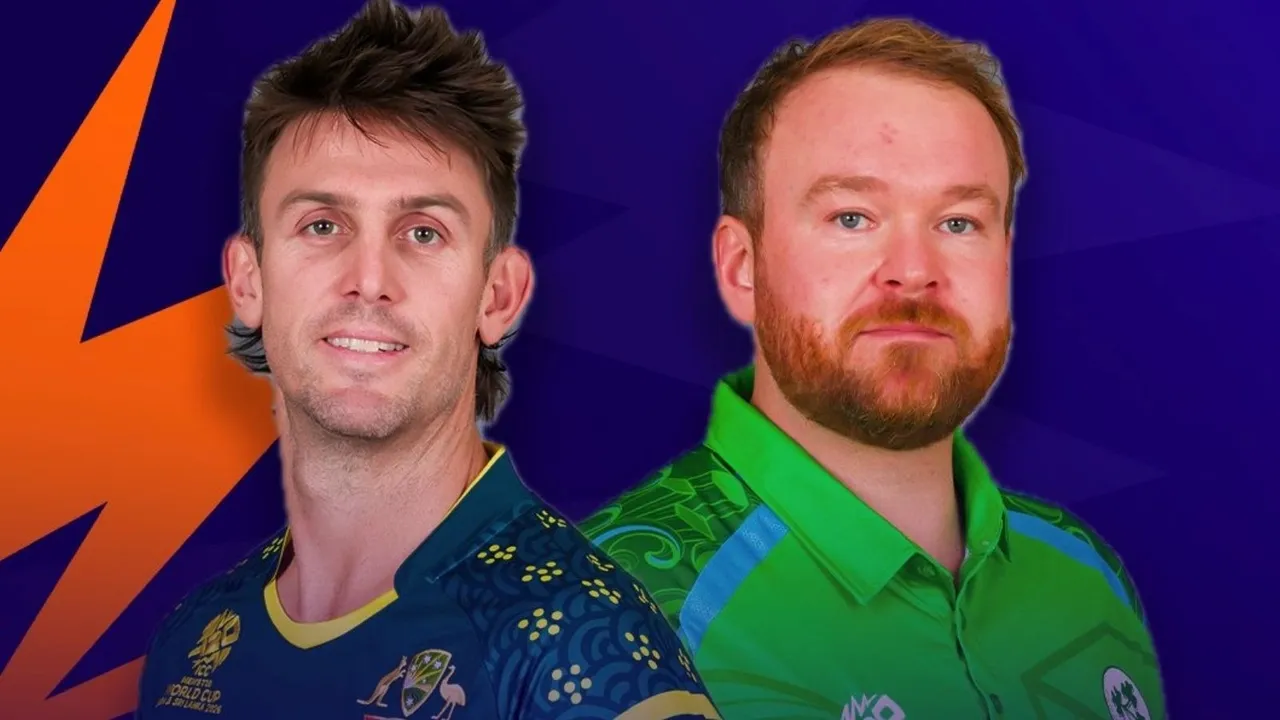 AUS vs IRE Live T20 WC 2026